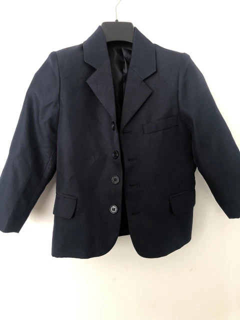 Romano Dark Blue Suit Jacket/blazer For Boy Size 2