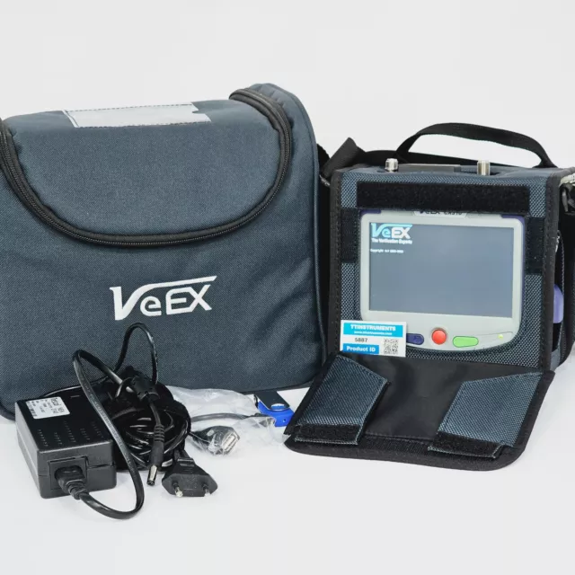 VeEX CX310 DOCSIS 3.1 Allegato A Set misuratori di prova installazione con opzioni