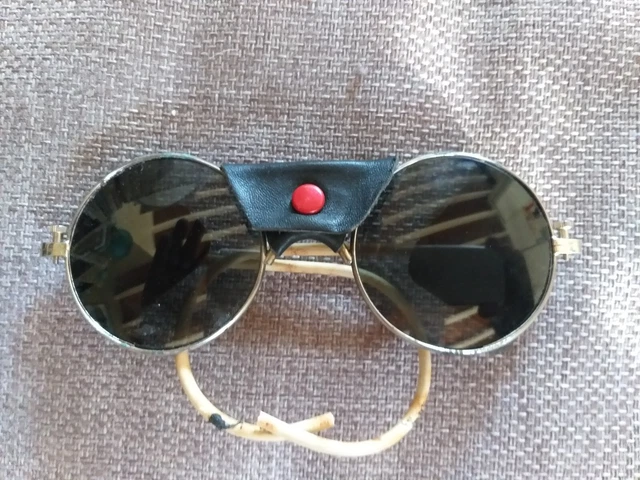 ANCIENNE LUNETTE DE soleil vintage Glacier Montagne EUR 39,00 - PicClick FR