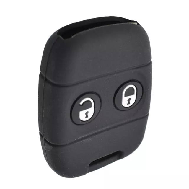 2-Button Silicone Key Fob Case Cover Fit for Land Rover Discovery Rover 25 45