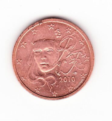 Pièce de monnaie 2 cent centimes euro France 2010