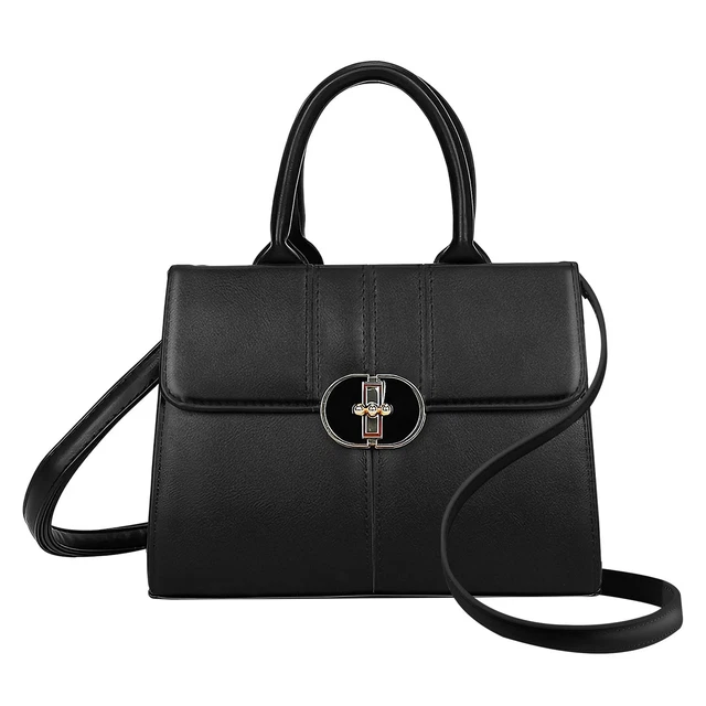 Sac à Main Gallantry Matelassé Noir - Avec Bandoulière, Style Ado