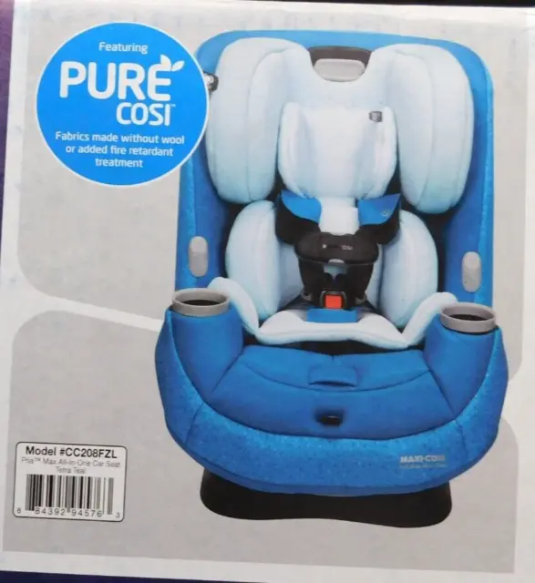 Maxi-Cosi Pria Max All-in-One Convertible Car Seat, Tetra Teal a PureCosi