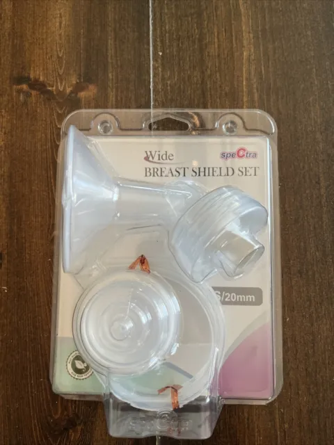 Spectra Pump Wide Breast Shield Set Size - 20mm Small