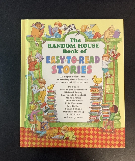 The Random House Book of Easy-to-Read Stories Fiction Literature Cc School Book