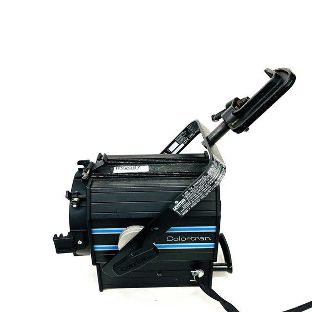 Luz de estudio puntual Leviton Colortran 1 kW TV Fresnel 100-515 1000W sin bombilla