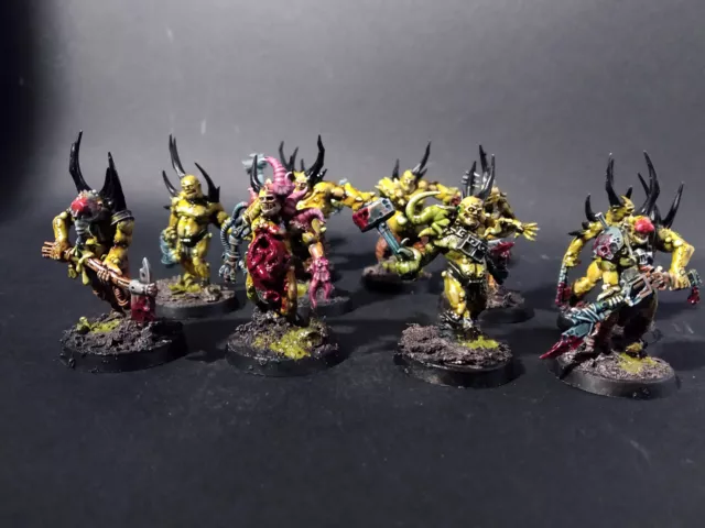 Warhammer 40k pro painted Poxwalkers Nurgle Death Guard Chaos