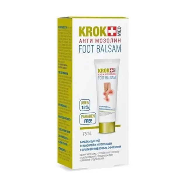 Krok+ gel baume pour les pieds contre les callosités Anti-callosités Fito...