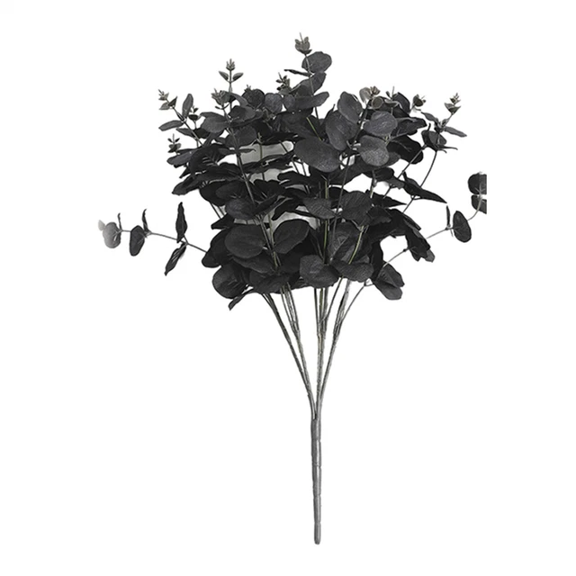 Flor falsa flor de simulación de color vibrante de aspecto realista flor de eucalipto