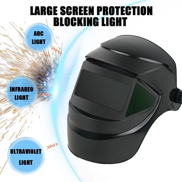 Automatic Welding Helmet Solar Variable Light Adjustment Glass` Dimming G0C6