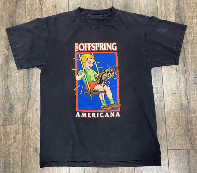 Vintage 1998 The Offspring Americana Album Cover Concert Tour Medium Shirt