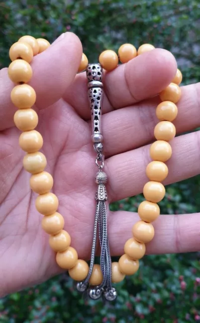 Antike Bakelite Bakelit Gebetskette Prayer Beads Tesbih Tespih Rosenkranz Islam