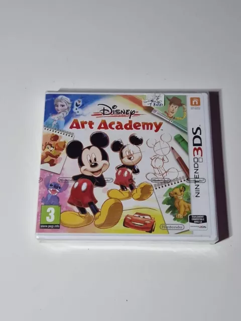 Disney Art Academy - Nintendo 3DS (Neuf Sous Blister/New And Sealed)