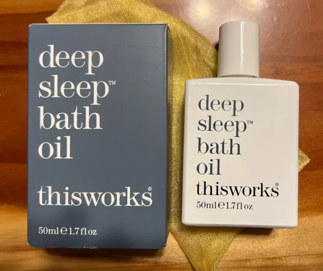Aceite de lavanda para baño profundo thisworks manzanilla 1,7 Fl oz/50 ml nuevo en caja
