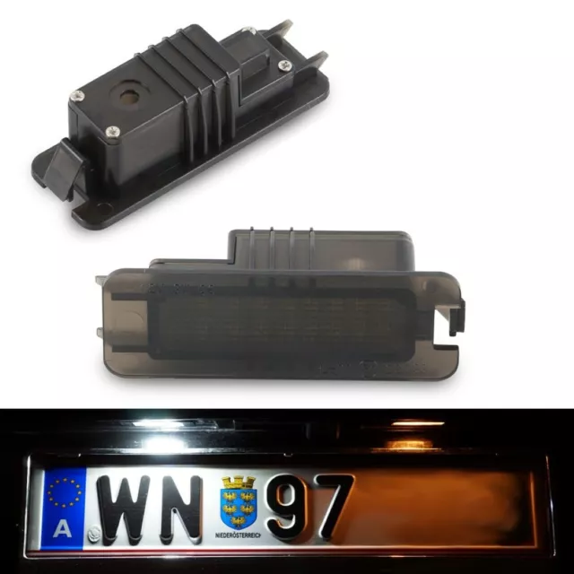 LED Kennzeichenbeleuchtung VW Golf Passat B6 B7 CC Limo Polo 9N 6R Exeo D011s
