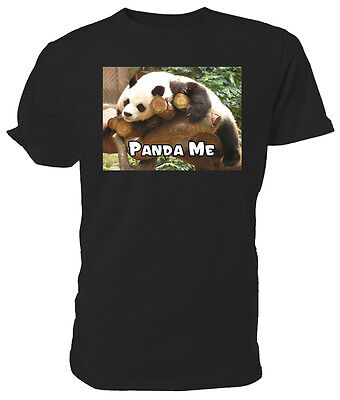 Panda Me T Shirt,Fauna Selvatica - Taglia a Scelta E Colore! Uomo / Da Dtf