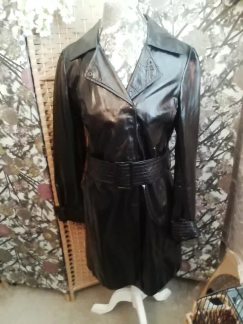 Pvc trench sales coat ladies