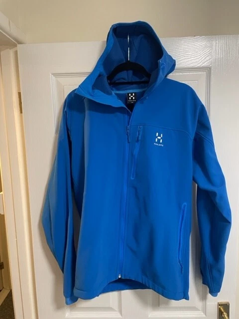 Haglofs Soft Shell Jacket Blue size Large