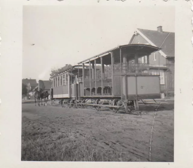 Org. Foto 6X9 Cm Waggon Die Von Pferden Gezogen Werden 1935 (G4092)