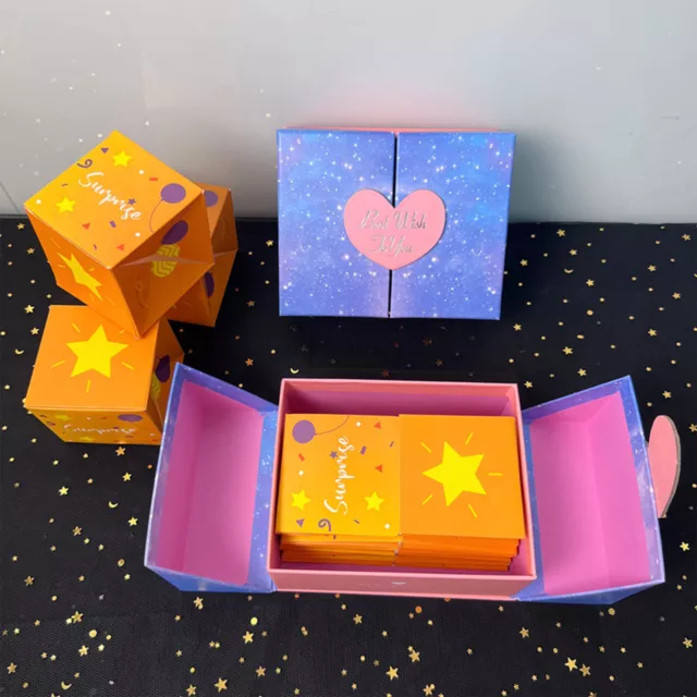 Überraschungsgeschenkbox | Bounce Surprise Exploding Christmas Boxes DIY Gesche 2
