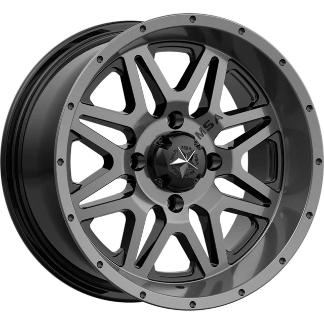 4/137 Motosport Alloys M26 Vibe Wheel Dark Tint For Can-Am Outlander 570 16-2022