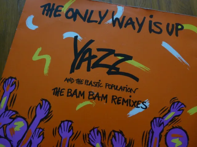 Yazz And The Plastic Population - The Only Way Is Up (The Bam Bam Remixes) (12")
