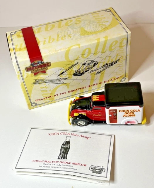 Matchbox Collectibles Coca-Cola - Dodge Airflow 1937, Miniature Collection