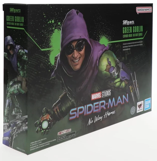 Figurine S.H.Figuarts Green Goblin (Willem Dafoe) Spider-Man - Bandai Tamashii, Boîte Scellée