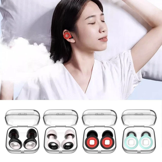 Tappi per orecchie antirumore sonno insonorizzati silicone cancellazione rumore tappi per orecchie uomo