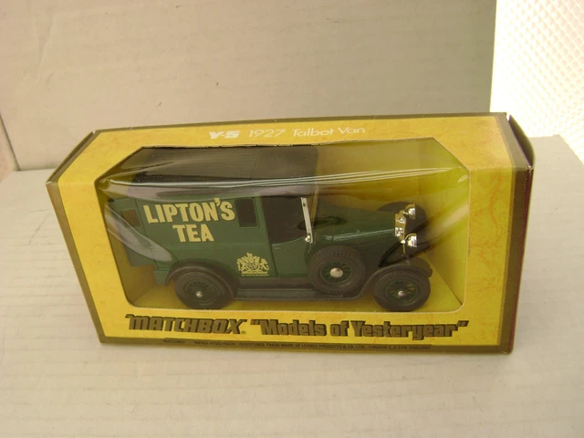 1977 MATCHBOX LESNEY Models Of Yesteryear 1 47 Y 5 1927 Talbot Van
