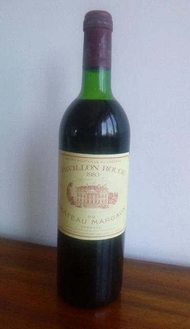 PAVILLON ROUGE 1983  du CHÂTEAU MARGAUX 1983, 