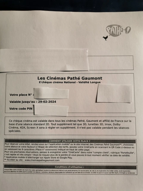 Place Cinéma Pathé Gaumont