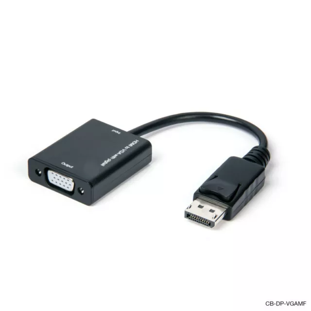 Displayport Display Port DP Male to VGA Female Video Converter Adapter Cable PC