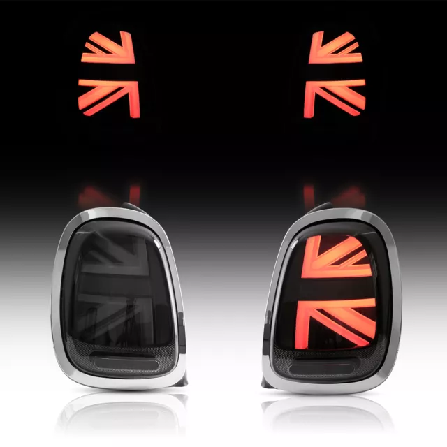 VLAND LED-Rückleuchten für Mini Cooper F55 F56 F57 13–20 Union Jack Sequenziell