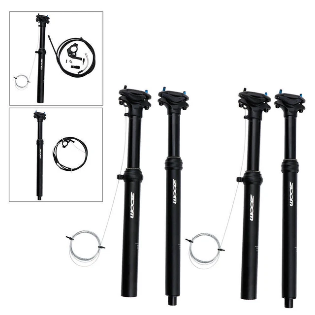 Bike Dropper Post External Rounting Seatpost 30.9/31.6mm 375MM 400MM Adjustable