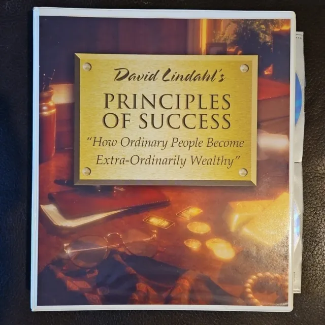 David Lindahl's Principles of Success Manual 4 CD Set Free Shipping Real Estate
