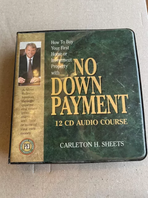 Carleton Sheets "No Down Payment" 12 Cd Audio Real Estate Investing Course