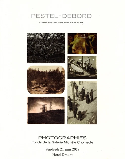 Photographies Fonds De La Galerie Chomette Catalogue Vente Drouot 21/06/2019