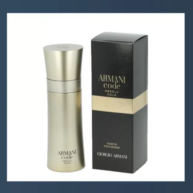 Giorgio Armani CODE ABSOLU GOLD Parfum Pour Homme 60 ml NEU OVP.