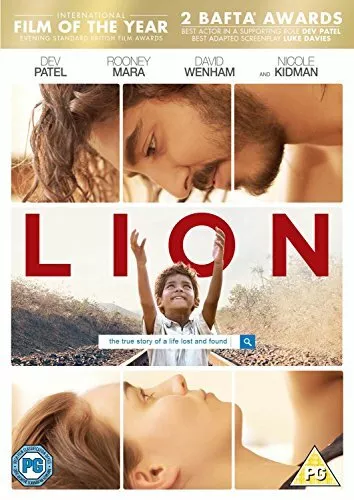 Lion DVD Feature (2017) Dev Patel Quality Guaranteed Reuse Reduce Recycle