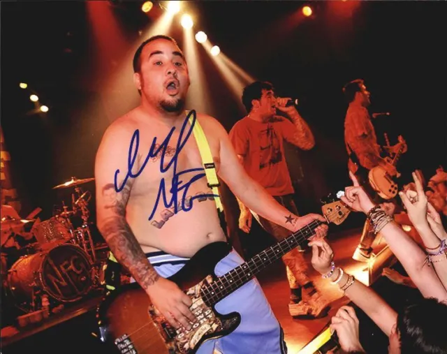 Ian Grushka New Found Glory Authentic signed 8x10 photo |CERT Autographed 326-d