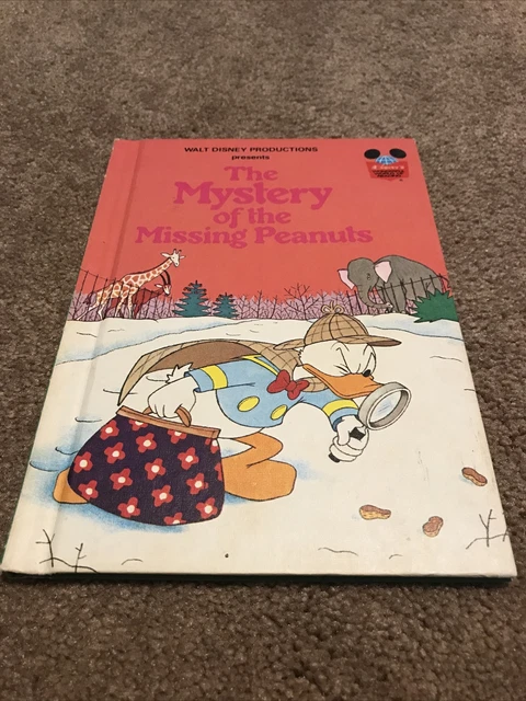 Hardcover The Mystery of the Missing Peanuts Disney Book