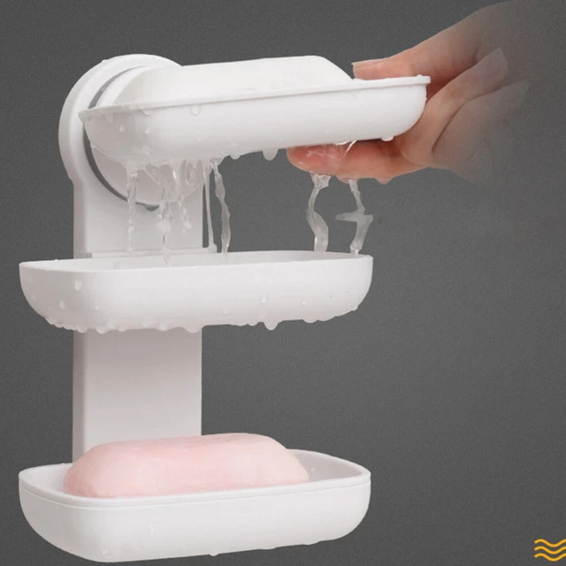 2 - Montaje de pared dispensador de jabón soporte ventosa sin troquelar