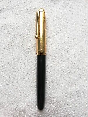 COLIBRI penna stilografica classic nero con accenti Goldtone in confezione regalo! 