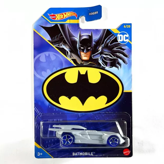 Hot Wheels Batmobile 6/20 DC Batman 2023 HLK60 1:64