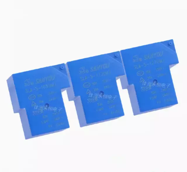 5pcs SLA-S-105/112/124DMJ 4pins 30A 250VAC T90 Relay