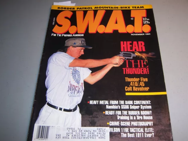 SWAT Survival Weapons and Tactics Magazine November 1993