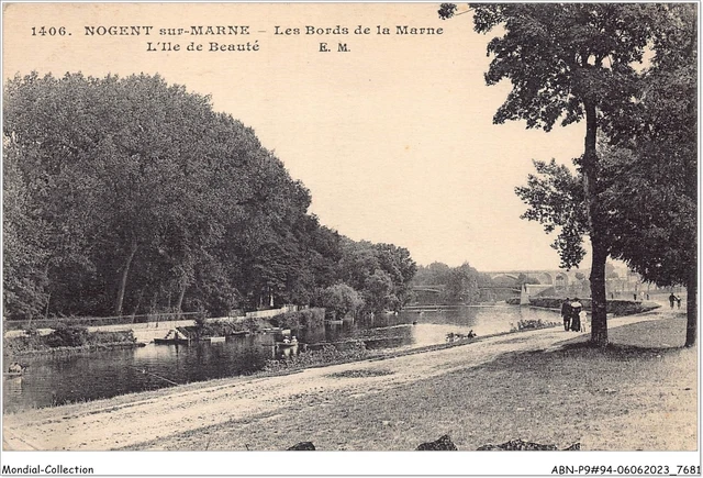 ABNP9-94-0770 - NOGENT-SUR-MARNE - les bords de la marne - l'ile de beauté