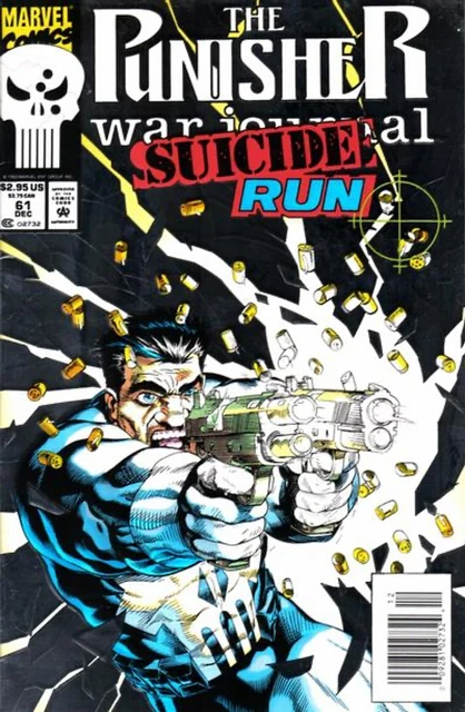 The Punisher War Journal #61 Newsstand (1988-1995) Marvel Comics