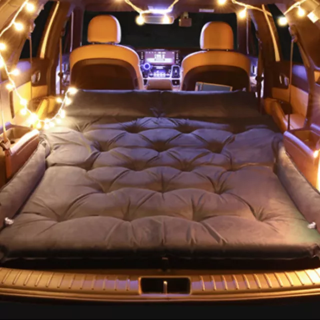 Inflatable SUV RV Car Air Mat Bed Mattress Car Travel Sleeping Pad Camping Mat